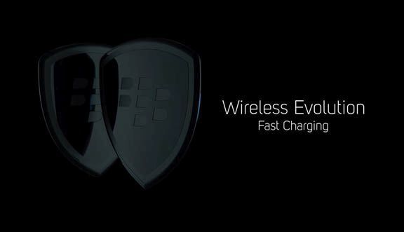 BlackBerry tung quảng cáo bộ sạc không dây mới