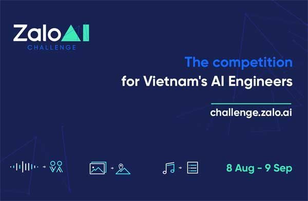 Khởi động cuộc thi Zalo AI Challenge, tìm nhân tài cho lĩnh vực trí tuệ nhân tạo