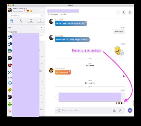 Skype có thêm tính năng báo hiệu 