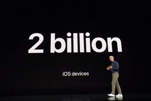 Đã có 2 tỷ thiết bị iOS được bán ra trên toàn cầu