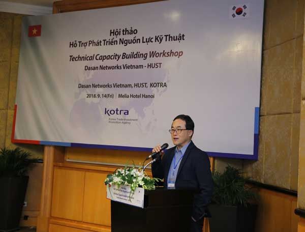 hàn quốc, Đào tạo nhân lực, chuyển giao công nghệ, KOTRA, nhân lực ngành kỹ thuật, Dasan Networks Việt Nam,