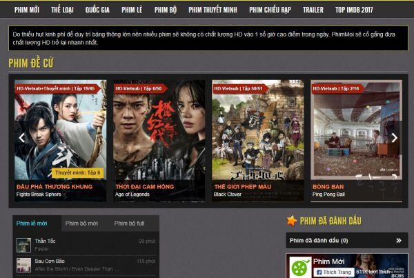 Trang web lậu kiếm hàng chục triệu view mỗi tháng