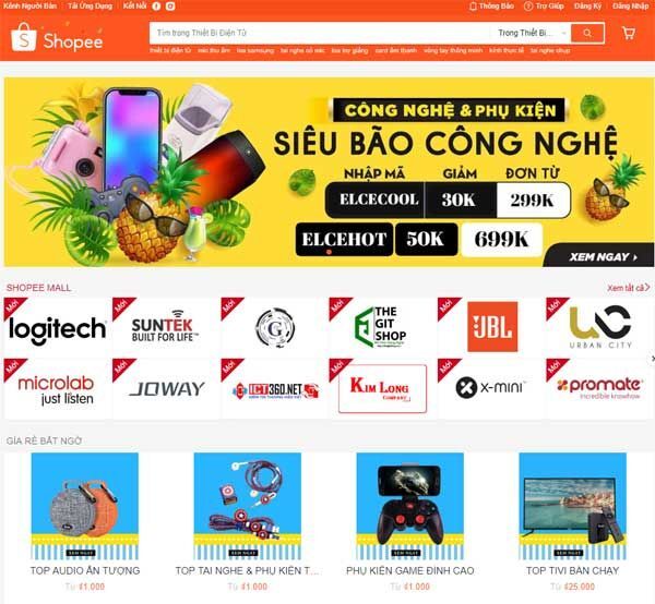 khuyến mãi, thiết bị công nghệ, ưu đãi đặc biệt, Shopee, 9.9 Ngày Siêu Mua Sắm, 