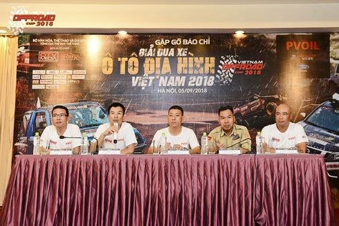 80 đội thi sẽ tranh tài tại Giải đua xe ô tô địa hình Việt Nam 2018