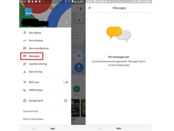 Tính năng Messages đang triển khai dần đến người dùng Google Maps