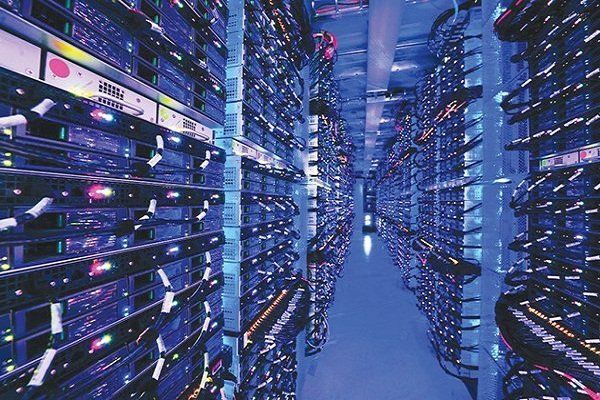 Một trong những trung tâm dữ liệu của Microsoft.