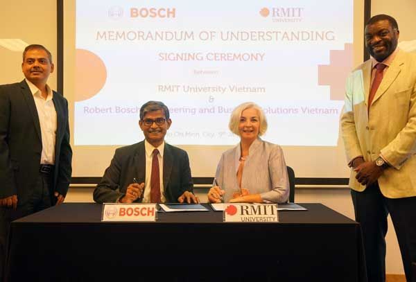 RMIT Việt Nam hợp tác với Bosch về đào tạo và thực hành