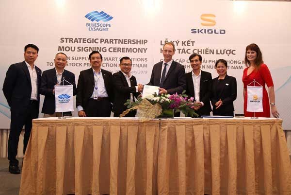  nông nghiệp thông minh, Chăn nuôi công nghệ cao, NS BlueScope Lysaght Việt Nam, SKIOLD,