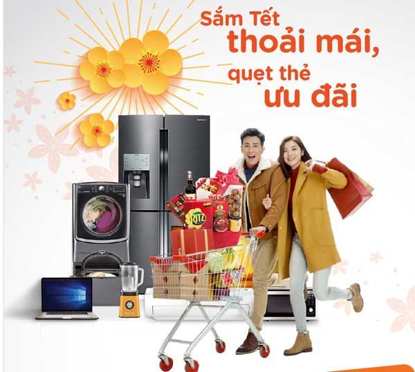 Tiết kiệm tiền triệu nhờ sắm Tết với thẻ với thẻ Quốc tế MSB