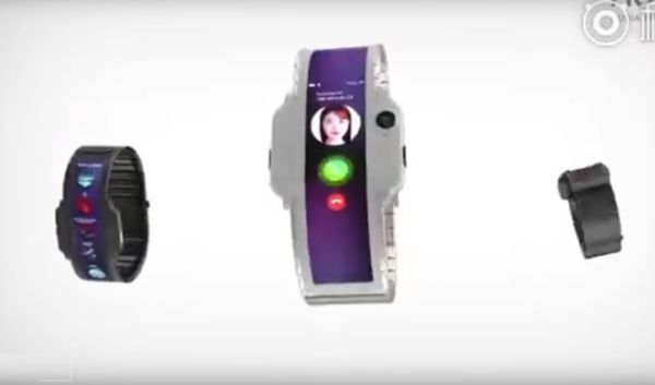 Smartwatch màn hình gập đầu tiên chuẩn bị ra mắt