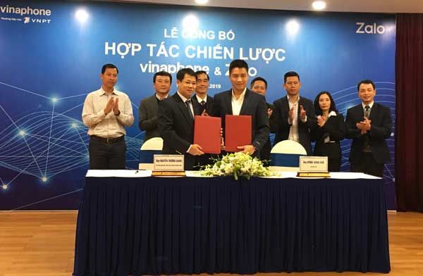 VinaPhone và Zalo hợp tác chiến lược, cung cấp sản phẩm trên nền tảng số