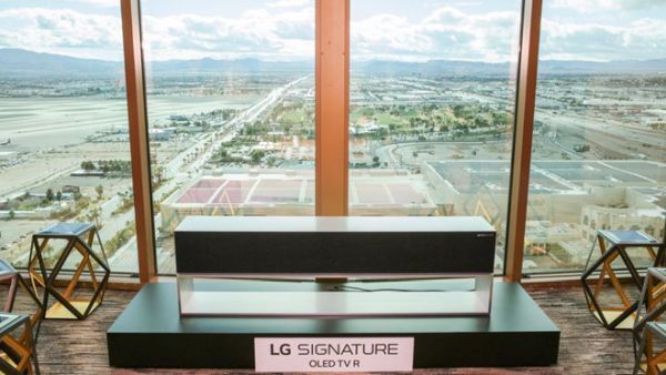 LG giới thiệu TV cuộn tròn, độ bền 17 năm