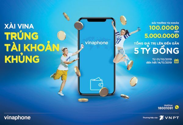 khuyến mãi, Vinaphone, thuê bao trả trước,