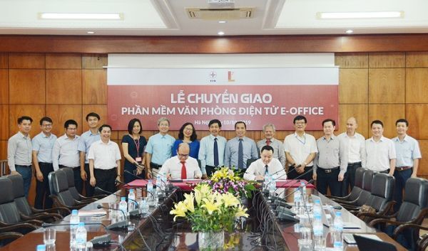 EVN chuyển giao E-OFFICE đến tay Đại học Bách Khoa Hà Nội