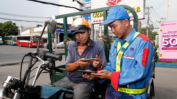 thanh toán điện tử, Ví điện tử, ví Momo, PVOIL,