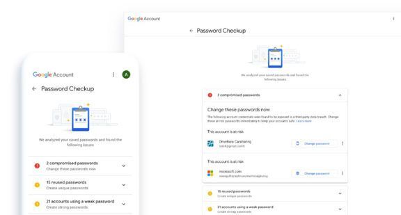 Công cụ kiểm tra mật khẩu Password Checkup chính thức ra mắt