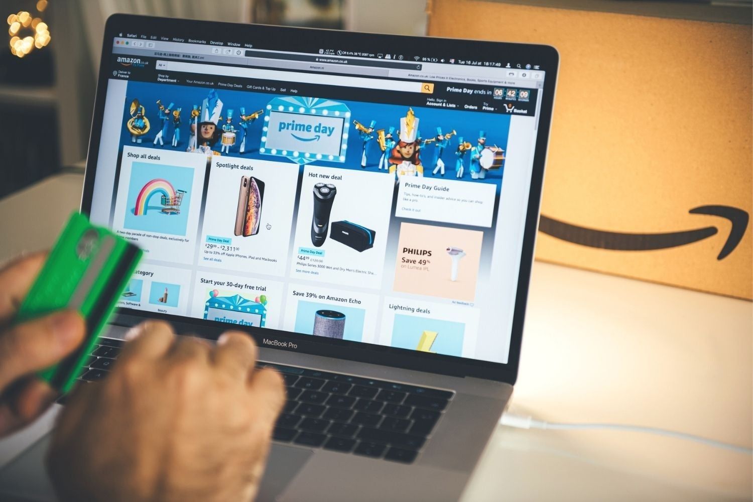 Amazon bán hơn 300 triệu sản phẩm trong 2 ngày Prime Day