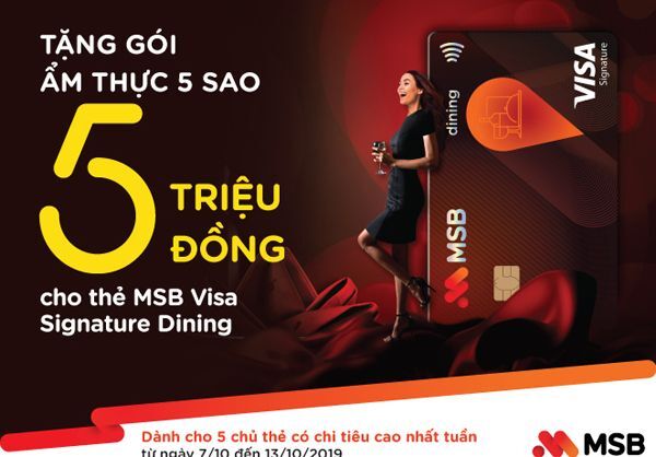 MSB, MSB Visa, Visa Signature Dining,