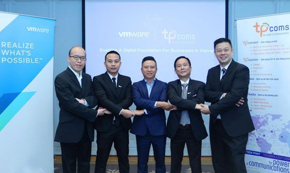 VMware và Tpcoms hợp tác thúc đẩy hành trình chuyển đổi lên đám mây của doanh nghiệp Việt Nam