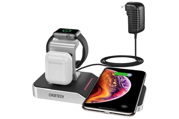 Sạc không dây Choetech T316 đã đạt chứng nhận MFi của Apple,