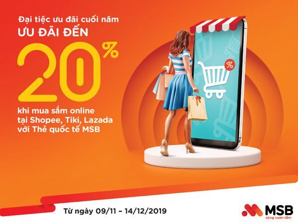 MSB triển khai loạt ưu đãi cuối năm cho các 