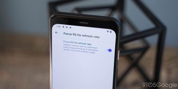 Google tung bản sửa lỗi màn hình 90Hz của Pixel 4