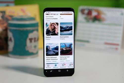 Ứng dụng quản lý ảnh Photos được sử dụng khá phổ biến trên các thiết bị Android