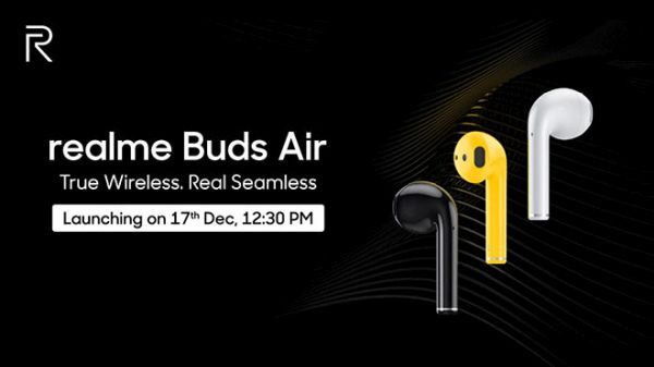 Xuất hiện thông tin giá bán tai nghe không dây Realme Buds Air