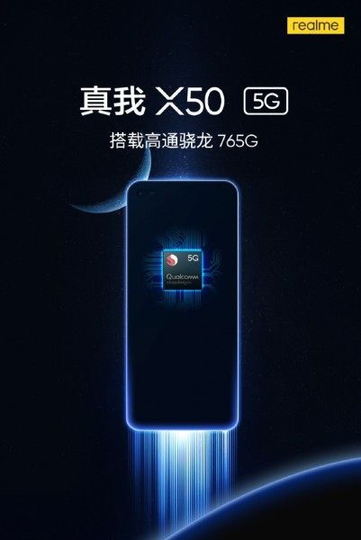 Realme X50 5G sẽ trang bị Snapdragon 765G SoC