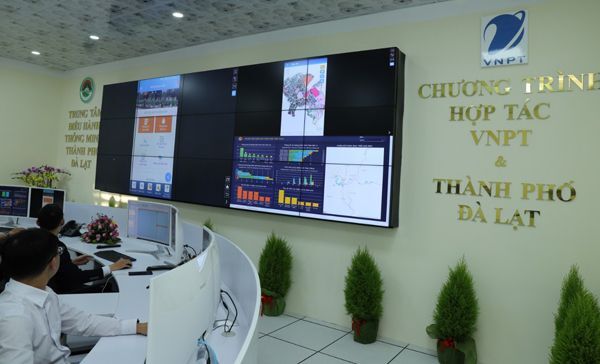 VNPT, chính phủ điện tử, Thành phố thông minh, Đà Lạt, Trung tâm điều hành tích hợp IOC, hệ thống IOC,