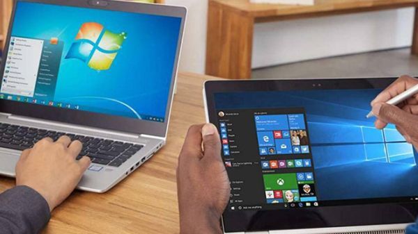 Windows 7 thông báo toàn màn hình nhắc nâng cấp hệ điều hành
