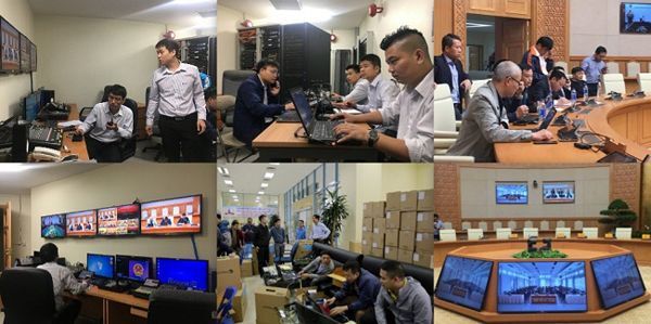 VNPT, Hội nghị truyền hình, Hà Giang, dịch vụ hội nghị truyền hình,
