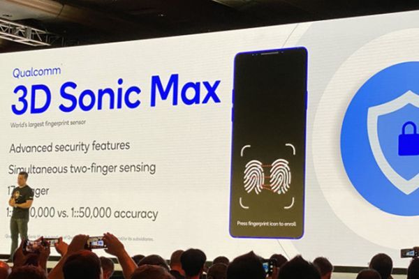 Qualcomm ra mắt cảm biến vân tay siêu âm mới lớn hơn 17 lần