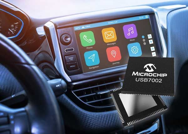  Vi mạch, Microchip, USB 3.1 Gen1 SmartHub, thiết bị IoT