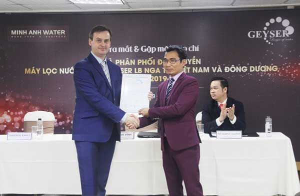 Tập đoàn Geyser công bố nhà phân phối độc quyền tại Việt Nam và Đông Dương