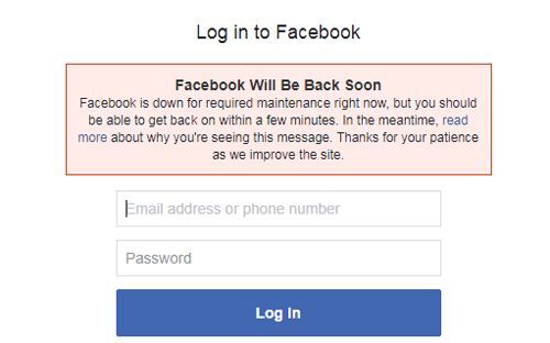 Facebook gặp sự cố nghiêm trọng nhất trong lịch sử
