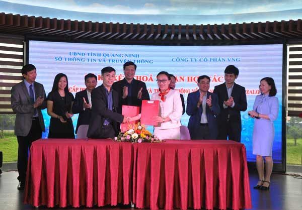  Zalo, hành chính công, chính quyền điện tử, Quảng Ninh, Quảng Bình, 
