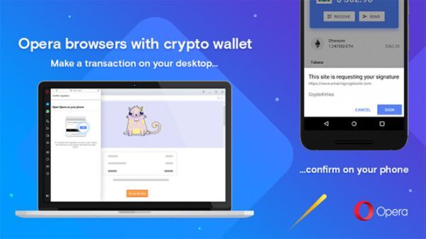 Opera sẽ sớm đưa ví tiền ảo đến Opera Touch trên iOS