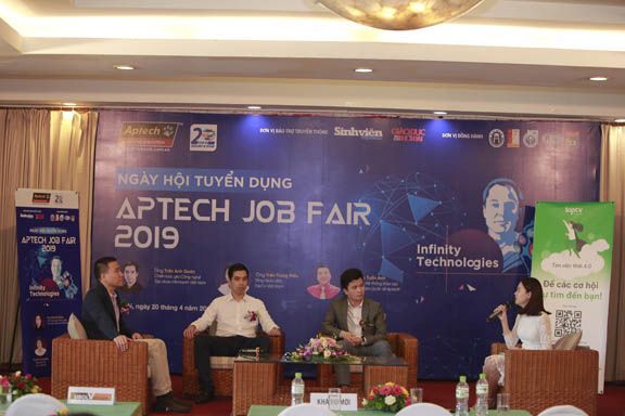 Aptech job fair 2019: Định hướng nghề nghiệp, nâng cao năng lực và kỹ năng cho sinh viên