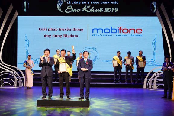 Giải pháp phần mềm của MobiFone vào Top 10 Sao Khuê 2019