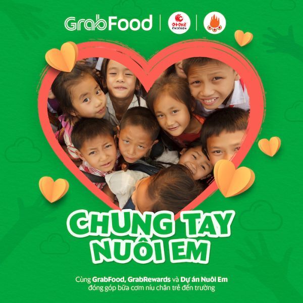 Grab và dự án Nuôi Em mang đến 117.000 bữa ăn cho trẻ em nghèo vùng cao Tây Bắc