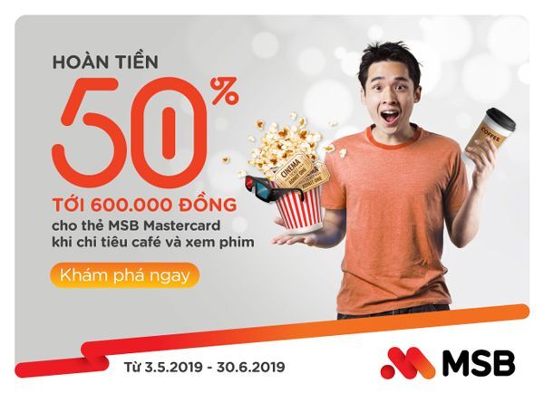 Ưu đãi đặc biệt phù hợp với những ngày cuối tuần từ MSB