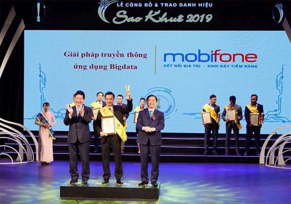 Giải pháp truyền thông ứng dụng Big Data của Mobifone lọt Top 10 Sao Khuê 2019