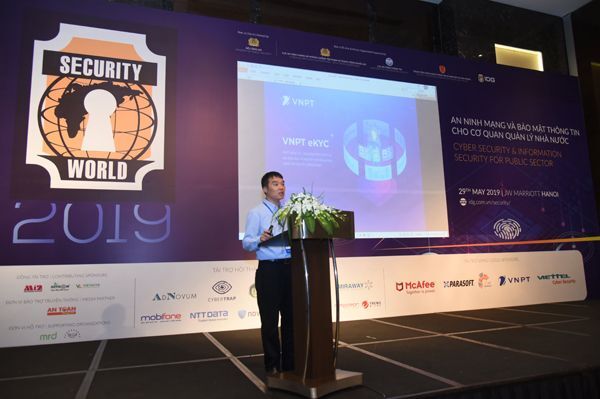 IDG, bảo mật ngân hàng, xác thực sinh trắc học, Security World, Security World 2019, KYC, 