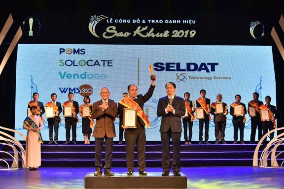 Seldat Technology Services được vinh danh tại Sao Khuê 2019