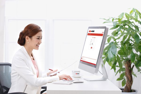 hóa đơn điện tử, MSB, Ngân hàng MSB,