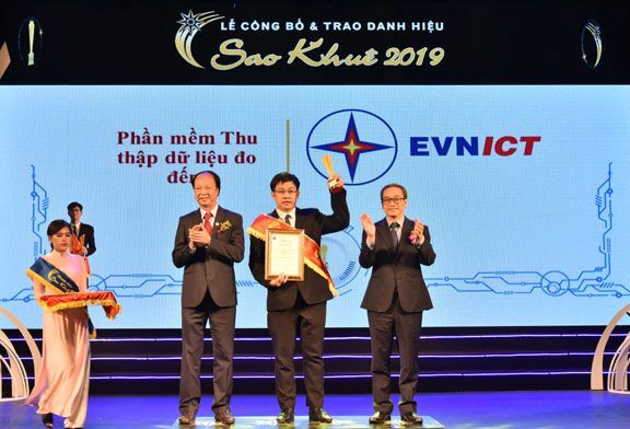 Phần mềm EVNHES của EVNICT được vinh danh tại Sao Khuê 2019