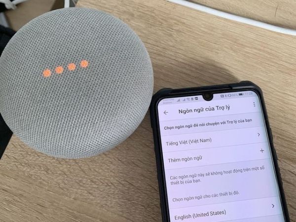 Ứng dụng Google Home xuất hiện thiết lập ngôn ngữ tiếng Việt