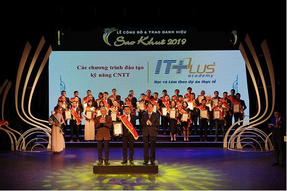 Sao Khuê 2019: ITPlus Academy tiếp tục khẳng định sự phát triển không ngừng
