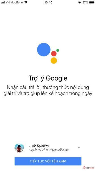 Người dùng iPhone tại Việt Nam đã có thể tải về Google Assistant tiếng Việt